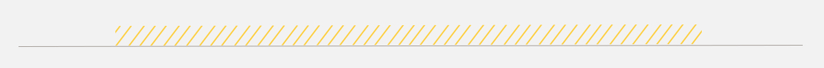 A gray line crosses the image horizontally, with a series of short yellow diagonal lines overlaying it, creating a striped pattern. The background is white.